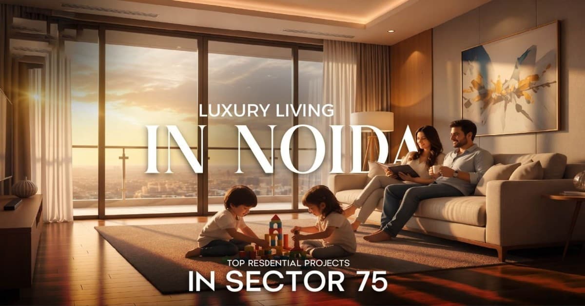 Luxury Living in Noida: Top Residential Projects in Sector 75 — blog featured image on My Property Fact Luxury Living in Noida: Top Residential Projects in Sector 75 — blog featured image on My Property Fact