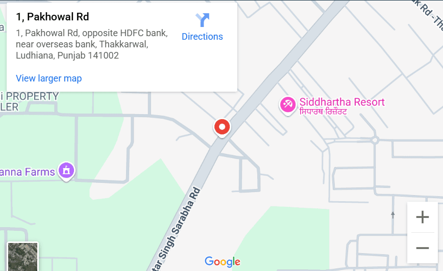 Project Location Map