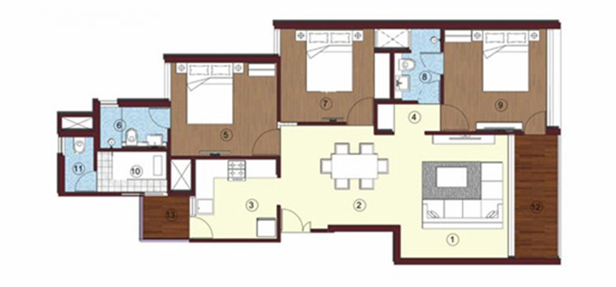 Office Spaces Floor Plan